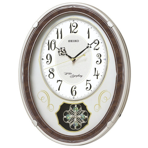Seiko Karakuri Watch Wave Symphony Light Golden Pearl AM259B [With automatic radio reception function]