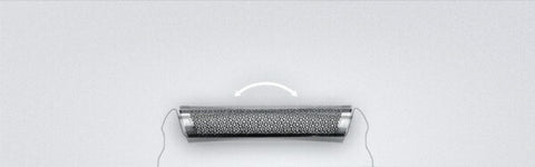 Brown Men 's Shaver Mobile Shaver Body : Dark Blue, Head : Silver M-90 [1 블레이드] [전기 면도기 M90]