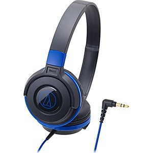 audio-technica 헤드폰 ATH-S100 BBL 블랙 블루 [φ3.5mm 미니 플러그][ATHS100BBL]