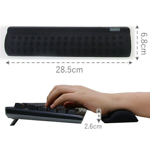 ELECOM Wrist Rest COMFY (Black) MOH-012BK [MOH012BK]