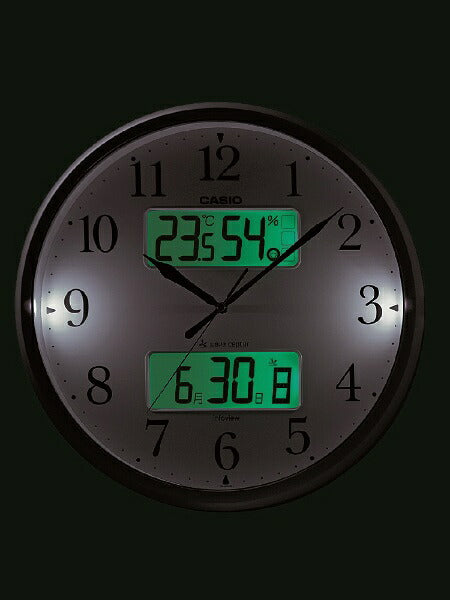 CASIO Hanging Clock [WAVE CEPTOR] Pearl Silver ITM660NJ8JF