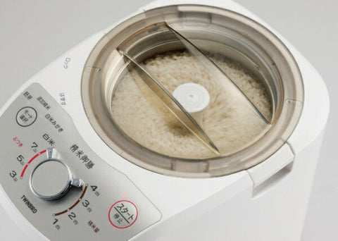 雙鳥稻拋光機稻米拋光套件白色MR-E520 [Cross Type] [MRE520W]