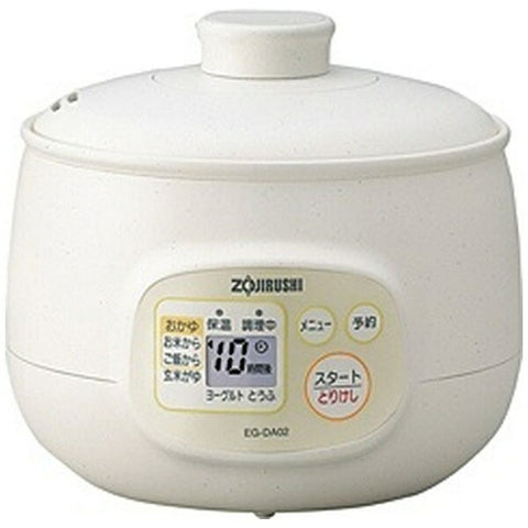 ZOJIRUSHI EG-DA02-WB 粥机 香油茶屋 白色