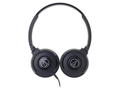 audio-technica ヘッドホン ATH-S100 BK ブラック [φ3.5mm ミニプラグ][ATHS100BK]