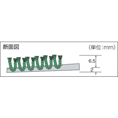 THE YAMAZAKI CORPORATION (Water absorption mat) ECO mat water absorption #7 Green F1667