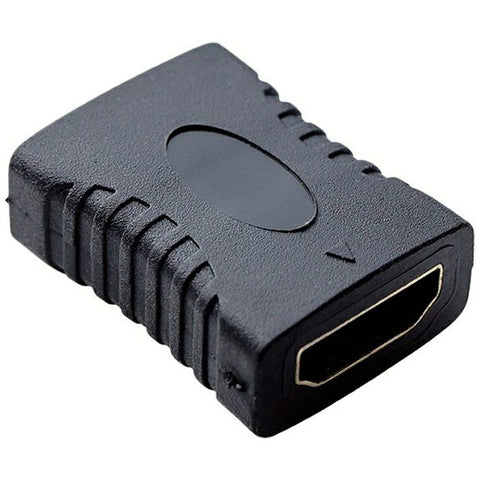 エレコム HDMI中継プラグ ブラック AD-HDAAS01BK [HDMI⇔HDMI]