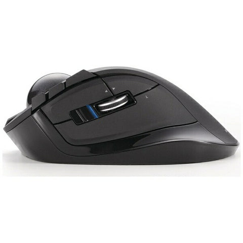 ELECOM 鼠标轨迹球 DEFT（Windows 11 兼容/Mac）黑色 M-DT1DRBK [光纤/无线/8 个按钮/USB]
