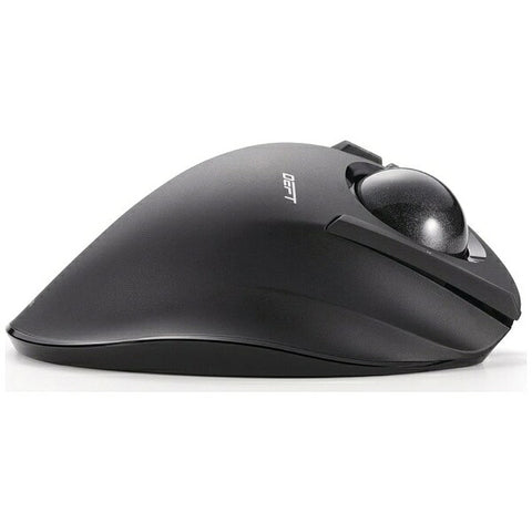 ELECOM 滑鼠軌跡球 DEFT（Windows 11 相容/Mac）黑色 M-DT1DRBK [光纖/無線/8 個按鈕/USB]