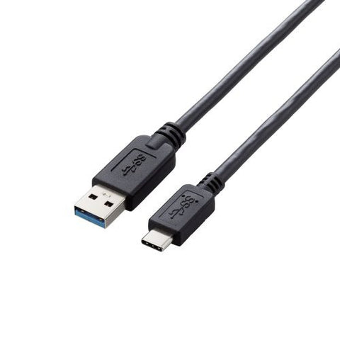 Elecom USB3-AC15BK USB3.1電纜（A-Typec/1.5m）