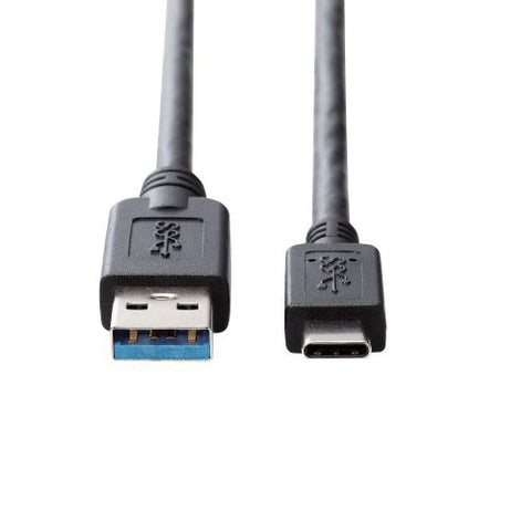 Elecom USB3-AC20BK USB3.1電纜（A-Typec/2.0m）