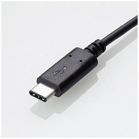 ELECOM USB-C ⇔ USB-C cable [Charging/Transfer/1m/USB Power Delivery/100W/USB3.1 Gen2] Black USB3-CC5P10NBK