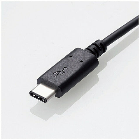 ELECOM USB-C ⇔ USB-C cable [Charging/Transfer/1m/USB Power Delivery/100W/USB3.1 Gen2] Black USB3-CC5P10NBK