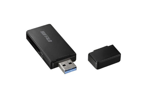 Buffalo BSCR27U3BK microSD/SD读卡器BSCR27U3系列黑色[USB3.0/2.0]
