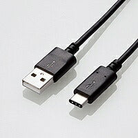 Elecom USB3.1電纜/Gen2/A-C類型/認證產品/3A輸出/0.5M/[USB3AC05NBK]