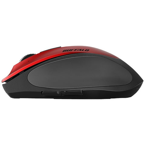 Buffalo Mouse Red BSMBW500MRD [BlueLED / Wireless (Wireless) / 5 Button / USB]