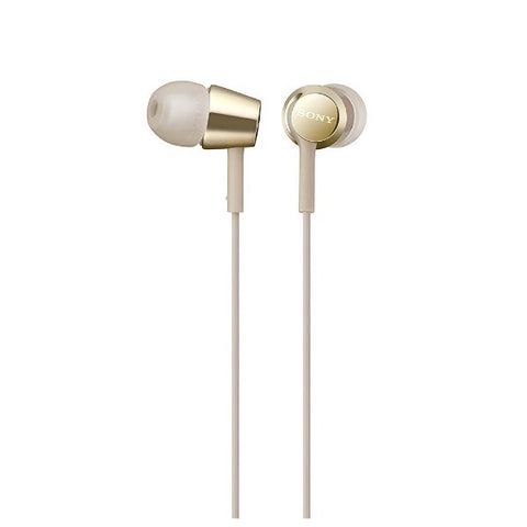 ソニー イヤホン カナル型 MDR-EX155NQ Nゴールド [φ3.5mm ミニプラグ][MDREX155NQ]