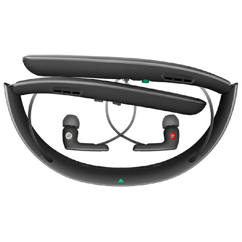 소니 목걸이 집음기(텔레비전용 스피커 기능 첨부) 블랙 SMR-10 [넥 밴드 /φ3.5 mm 미니 플러그]