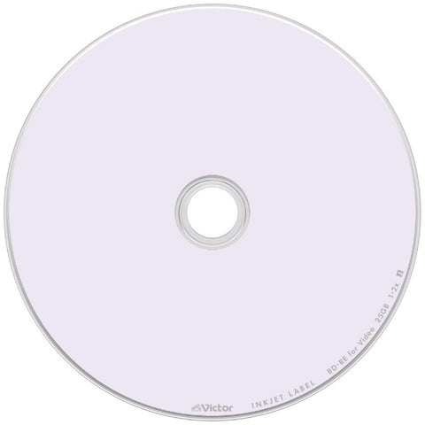 バーベイタム 録画用BD-RE Victor（ビクター） VBE130NPX10J1 [10枚 /25GB /インクジェットプリンター対応]