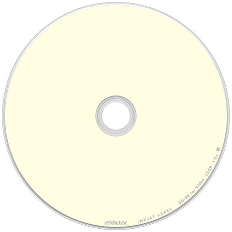 Verbatim recording BD-RE Victor VBE130NPX10J1 [10 sheets/25GB/Inkjet printer compatible]