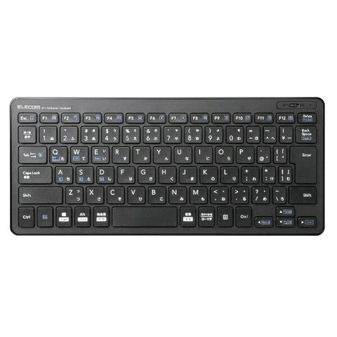 エレコム キーボード (Android/iPadOS/iOS/Mac/Windows11対応) ブラック TK-FBP100BK [ワイヤレス /Bluetooth]【rb_ keyboard_cpn】