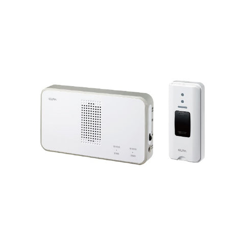 エルパ [ワイヤレスチャイム]受信器＋押ボタン送信器セット　EWS-S5030 EWS-S5030 ホワイト