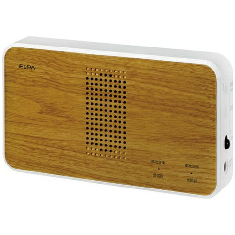 Elpa [Wireless Chime] Receiver (Wooden Grain) EWS-P51 EWS-P51 Wooden Grain