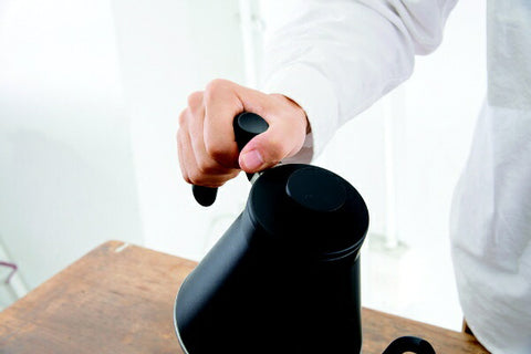 HARIO Drip Kettle Fit Mud Black VKF-120-MB[VKF120MB]