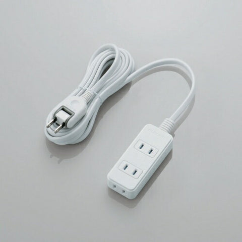 ELECOM Power Tap White T-TST02-22330WH [3.0m / 3 outlets / No switch] [TTST0222330WH]