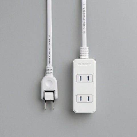 電子電源點擊白色T-TST02-22330WH [3.0m / 3個插座 /無開關] [TTST02222330WH]