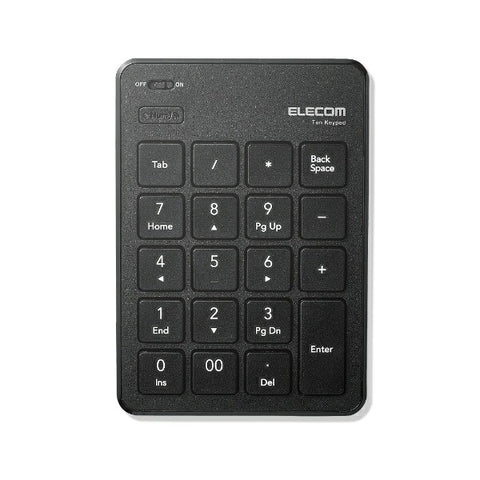 エレコム テンキー (Windows11対応/Mac) ブラック TK-TBP020 [ワイヤレス /Bluetooth][TKTBP020BK]