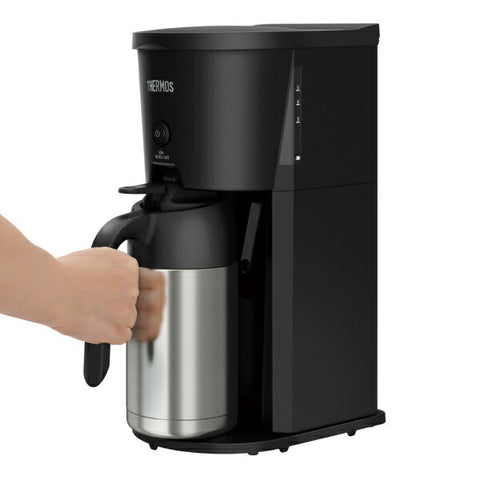 THERMOS Vacuum Insulated Pot Coffee Maker Black ECJ-700(BK) [ECJ700BK]