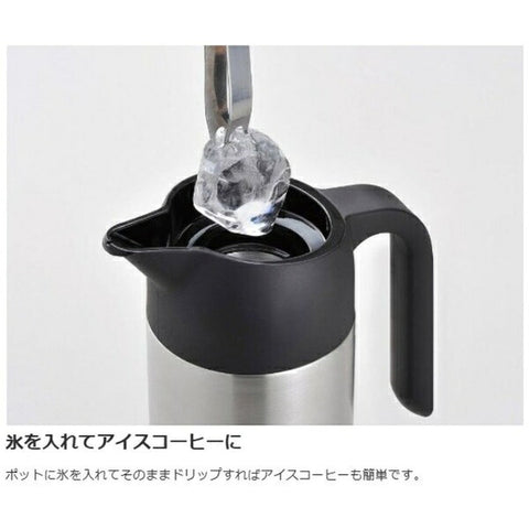 서모스 THERMOS 진공 단열 포트 커피 메이커 블랙 ECJ-700(BK)[ECJ700BK]