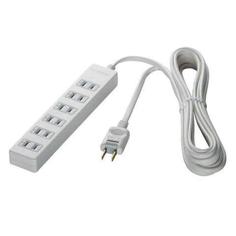 Buffalo Power Tap White BCTAPSG2610WH [1.0m / 6 outlets / No switch] [BCTAPSG2610WH]
