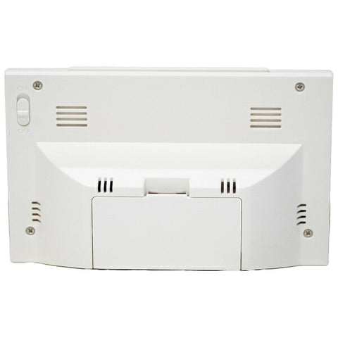 Seiko Alarm Clock White SQ789W [Digital/With automatic radio reception function]