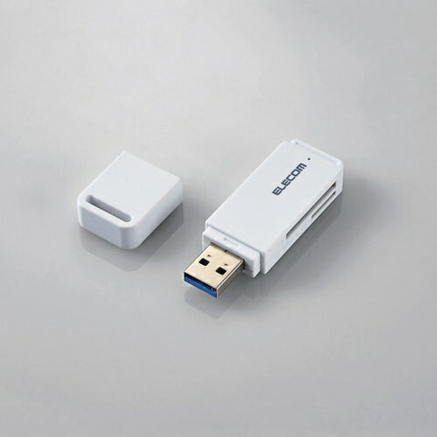 エレコム MR3-D011XWH マルチカードリーダー 直挿しタイプ MR3-D011Xシリーズ ホワイト [USB3.0/2.0]