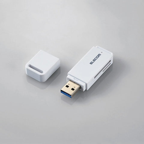 Elecom MR3-D011XWH多卡讀取器直接插入類型MR3-D011X系列白色[USB3.0/2.0]