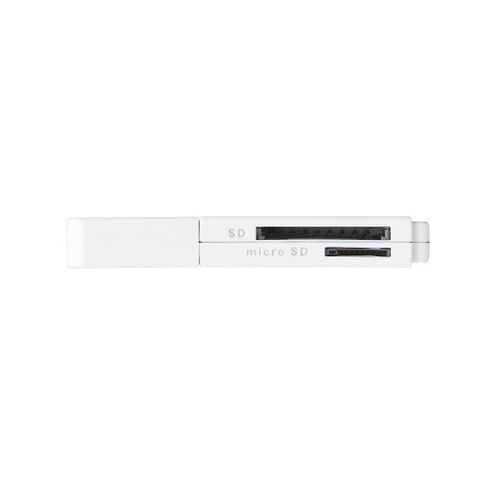 エレコム MR3-D011XWH マルチカードリーダー 直挿しタイプ MR3-D011Xシリーズ ホワイト [USB3.0/2.0]