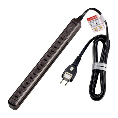 Elpa Slim Rotary Tap Wood Grain WBS-SL702SB(WD) [2.0m/7 mouths/No switch][WBSSL702SBWD]