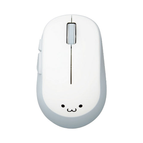 elecom鼠標（與Chrome/Mac/Windows11兼容）白色M-DY13DBXWH [BLUELED/WIRE不會/5按鈕/USB]