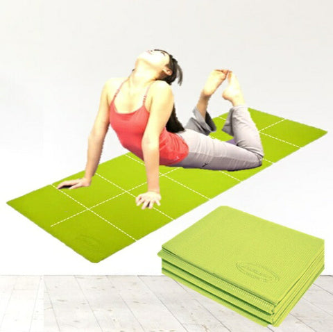Lucky West Folding Yoga Mat luckywest Green LW-M1965