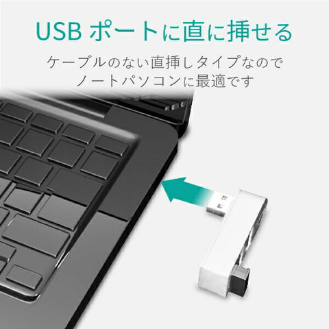 ELECOM U2H-TZ325BX USB Hub White [Bus Powered / 3 Ports / USB2.0 Compatible] [U2HTZ325BXWH]