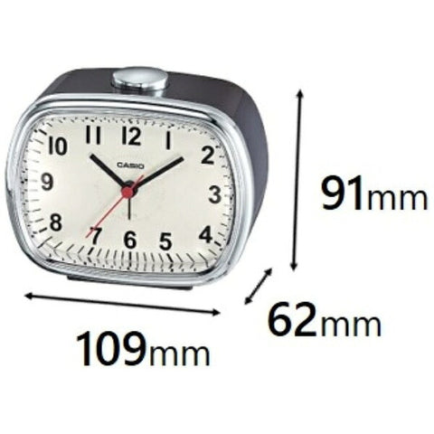Casio Alarm Clock Dark Brown TQ-159-5JF [Analog]