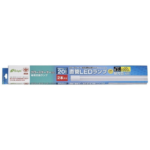 OHM ELECTRIC LED straight tube 20 type 8.2W daylight color 2P LDF20SSD/8/102P1
