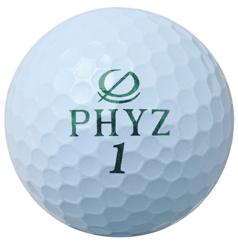 BRIDGESTONE Golf Ball PHYZ Faiz《1 sleeve (3 balls)/Pearl Green》P9BX [No returns or exchanges]