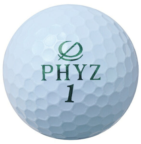 BRIDGESTONE Golf Ball PHYZ Faiz《1 sleeve (3 balls)/Pearl Green》P9BX [No returns or exchanges]