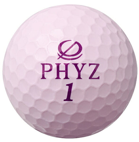 BRIDGESTONE ゴルフボール PHYZ ファイズ《1スリーブ(3球)/パールピンク》P9PX【返品交換不可】