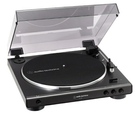 audio-technica フルオートターンテーブル　AT-LP60X DGM AT-LP60X DGM ダークガンメタリック [フォノイコライザー内蔵][ATLP60XDGM]