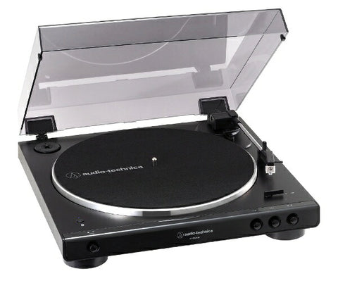 audio-technica ワイヤレスターンテーブル AT-LP60XBT GBK AT-LP60XBT GBK グロスブラック [フォノイコライザー内蔵][ATLP60XBTGBK]
