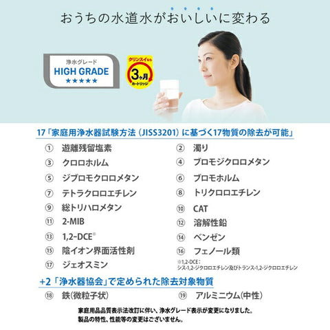 MITSUBISHI CHEMICAL Faucet Direct-Connected Water Purifier Cleansui CSP Series CSP901-WT