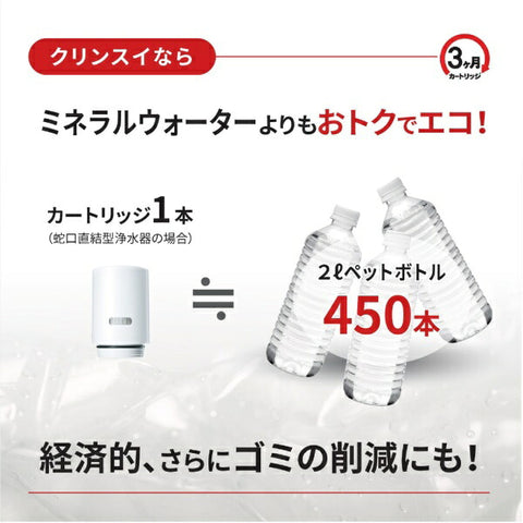 MITSUBISHI CHEMICAL Faucet Direct-Connected Water Purifier Cleansui CSP Series CSP901-WT